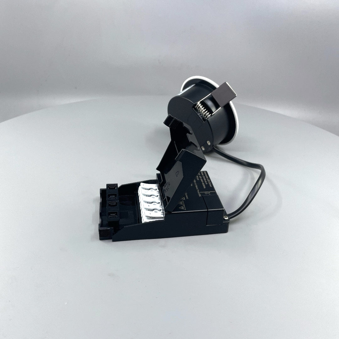 Daxtor EXO 30 Low Profile LED downlight 6W 3000K – mat hvid (360° frame 16)