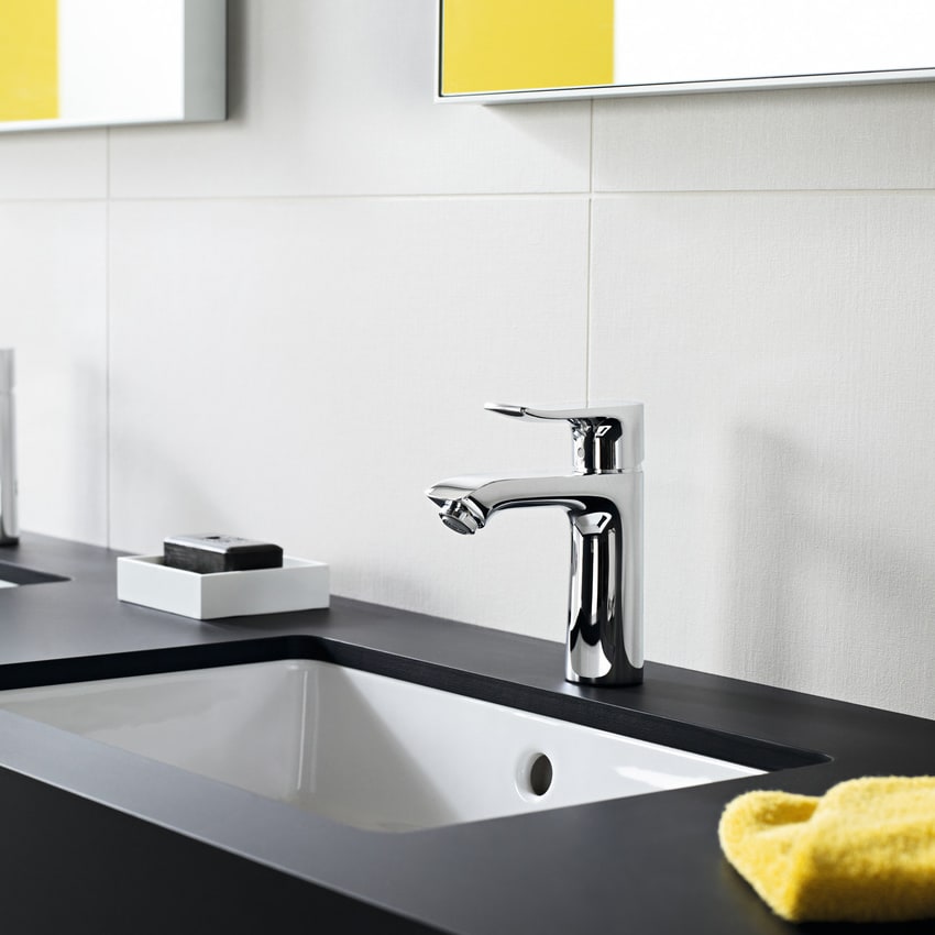Hansgrohe Metris håndvaskarmatur 110 med løft-op BV, krom
