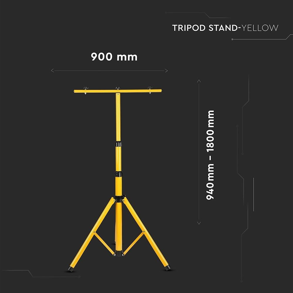 V-Tac Foldbar Stativ til Projektører - Tripod, Foldbart Design