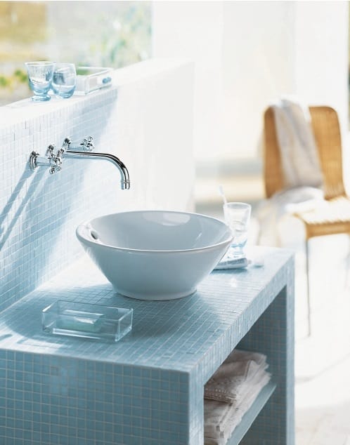 Bacino bowle 42 cm uden hanehul med overløb