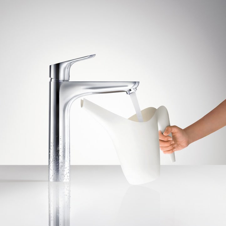 Hansgrohe Focus håndvaskarmatur 190 med løft-op BV, krom
