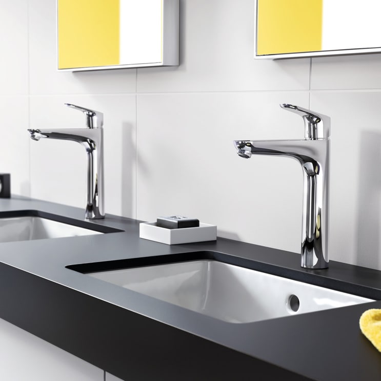 Hansgrohe Focus håndvaskarmatur 190 med løft-op BV, krom