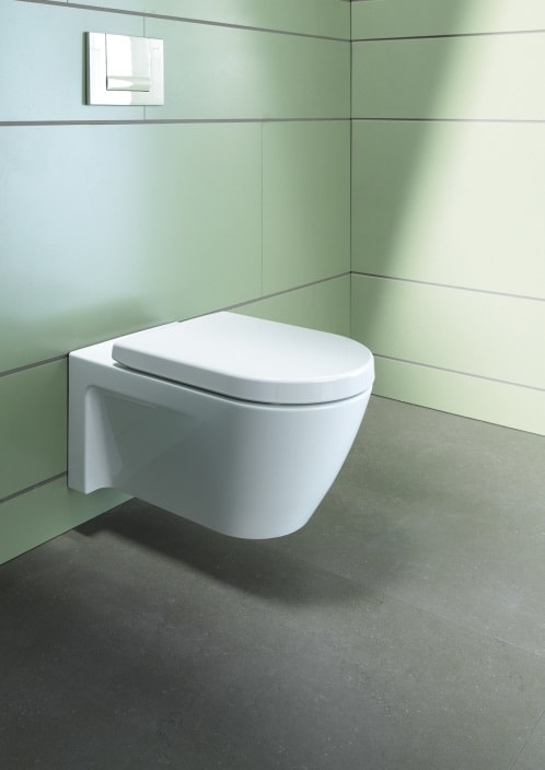 Starck 2 vægtoilet med skjult montering