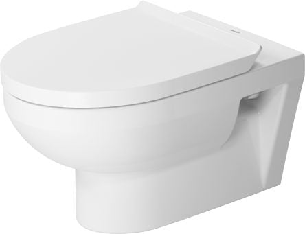 DuraStyle Basic vægtoilet åben skylle-rand og SoftClose sæde