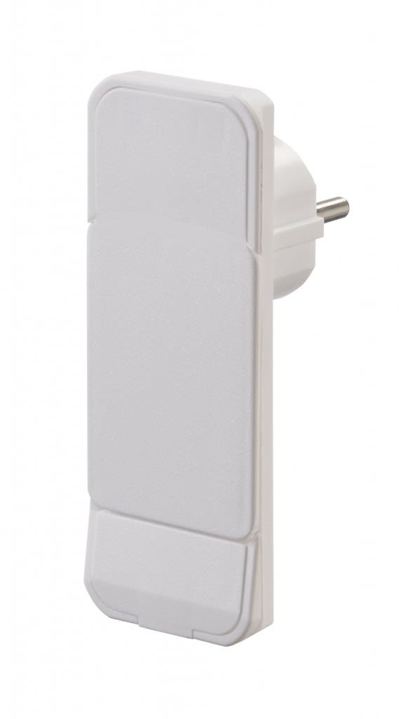 SMART PLUG, FLAD STIKPROP, HVID