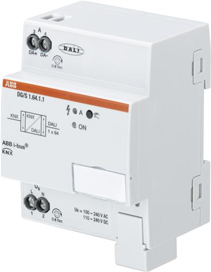 KNX Dali gateway, Basic 1-kanal, MDRC DG/S1.64.1.1