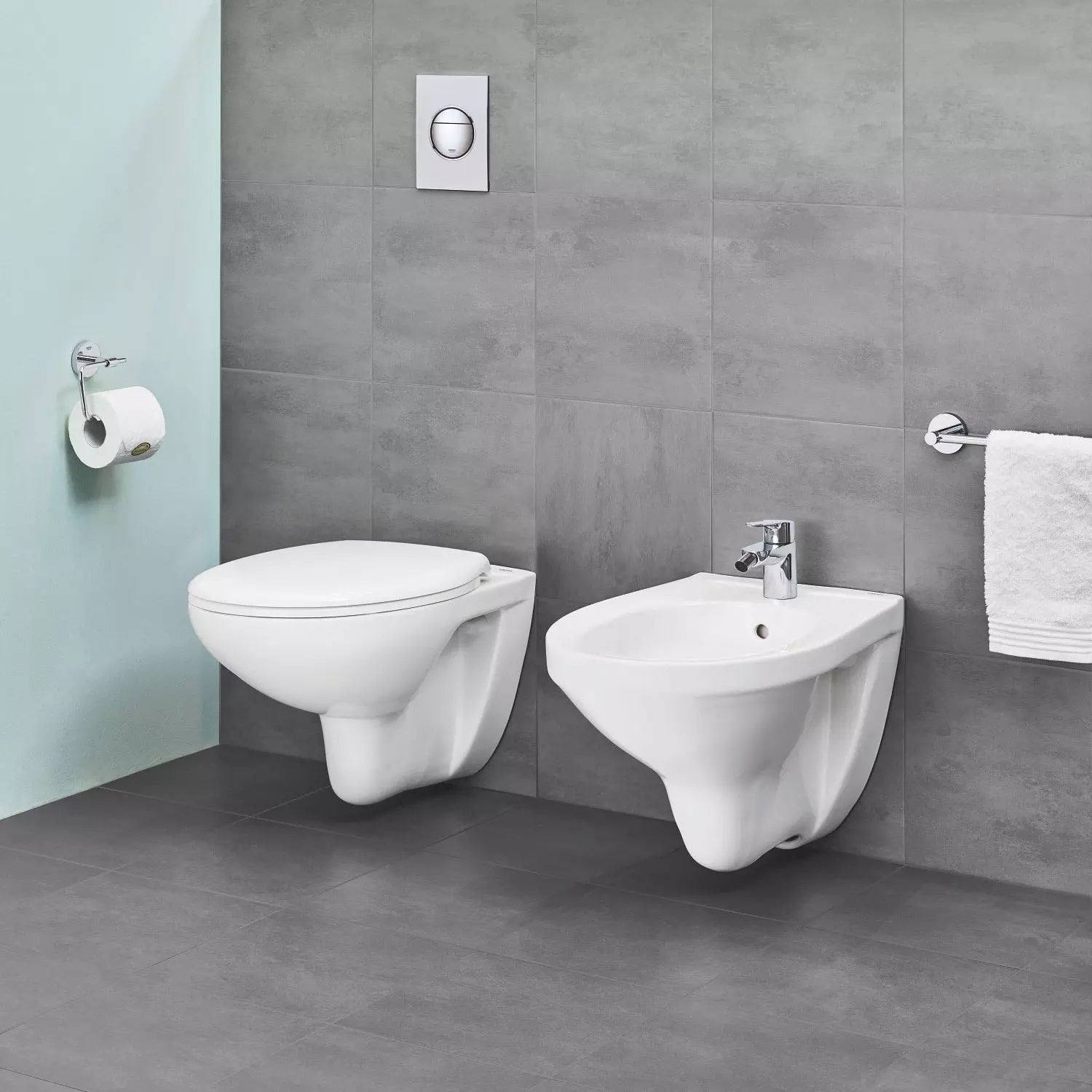 Grohe Bau ceramic væghængt toilet