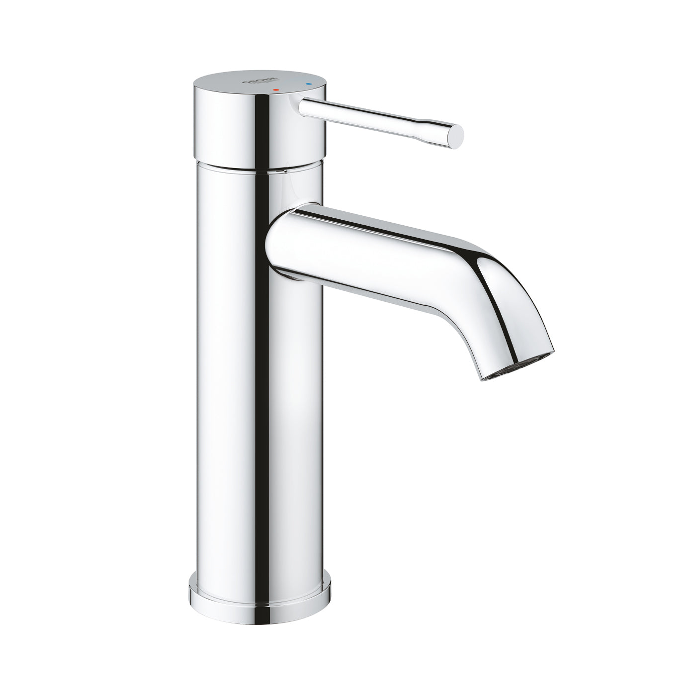 Grohe Essence håndvaskarmatur, uden bundventil, s-size, glat krop