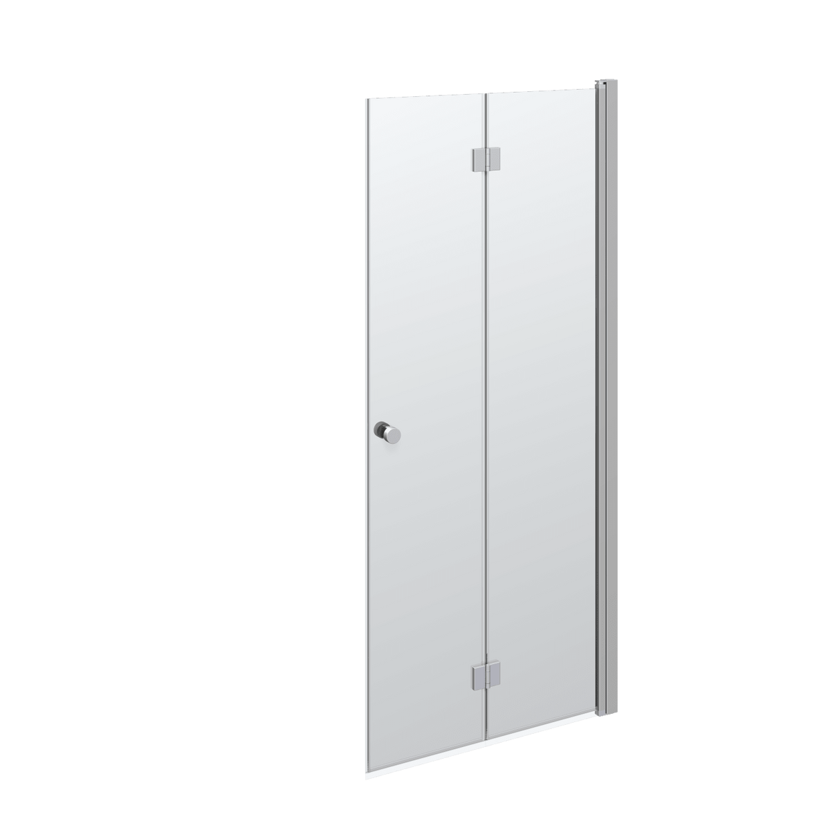 Dansani Match Foldedør 200*87-89 cm, klart glas