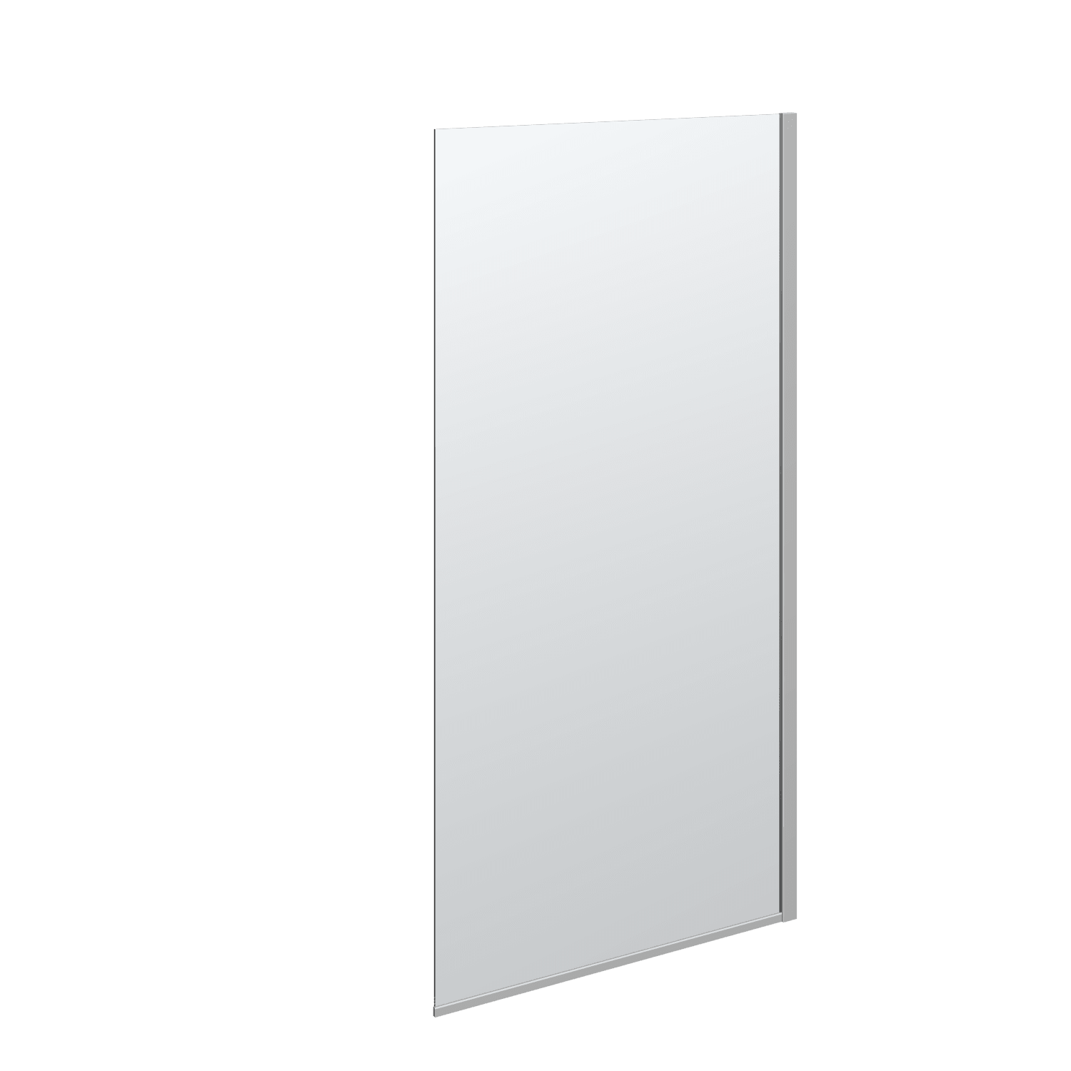 Dansani Match Fast væg 200*97-99 cm, klart glas