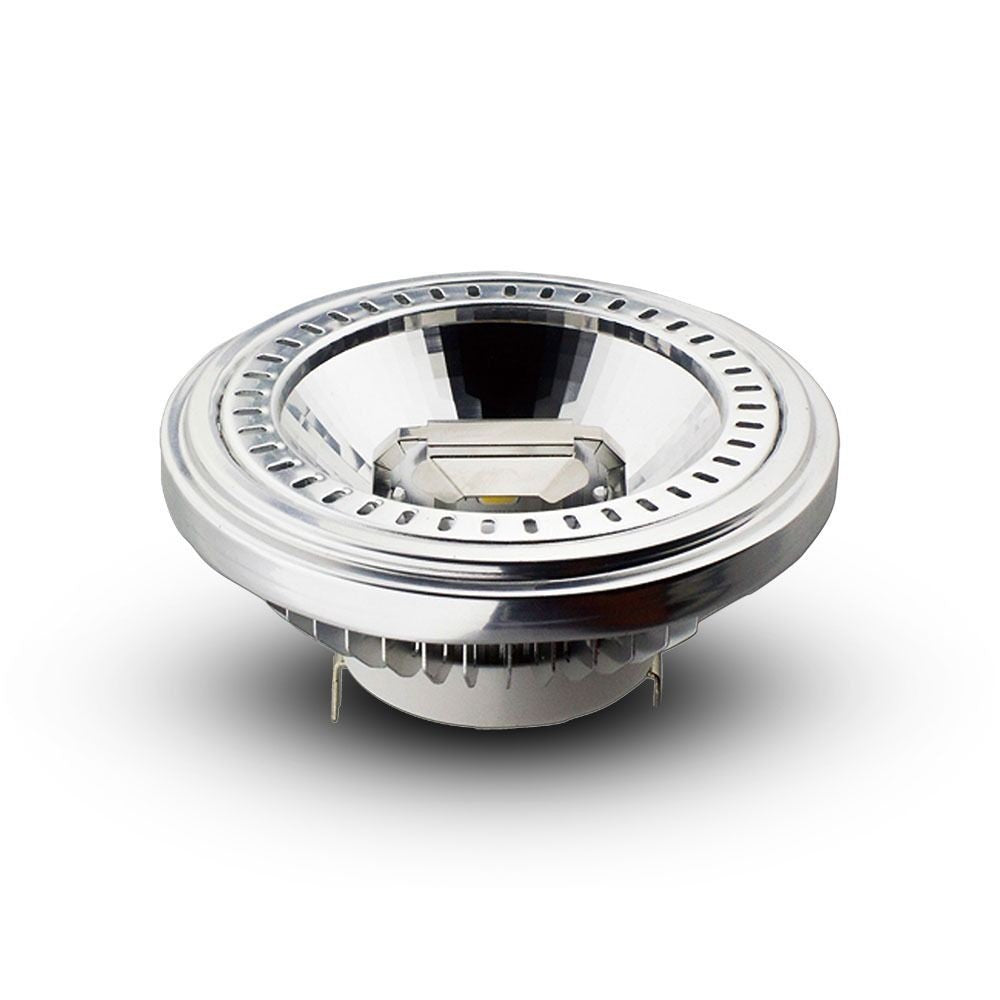 V-Tac 15W LED spot - 12V, G53 AR111 erstatning for 75W - 780lm, RA80