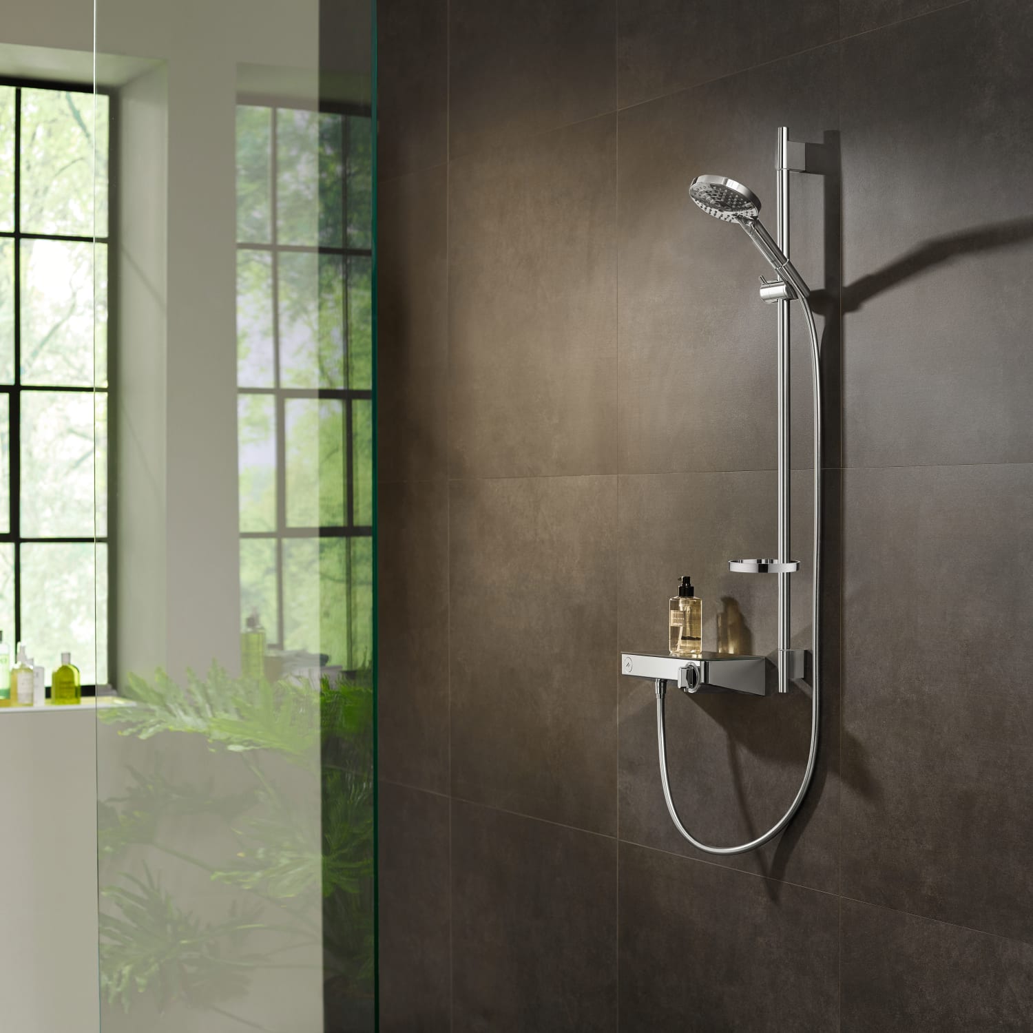 Hansgrohe Raidance Select S brusersæt 120 3jet 65 cm, EcoSmart, krom