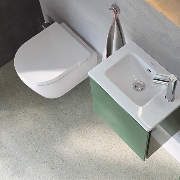 DURAVIT Me by Starck compact vægtoilet wondergliss