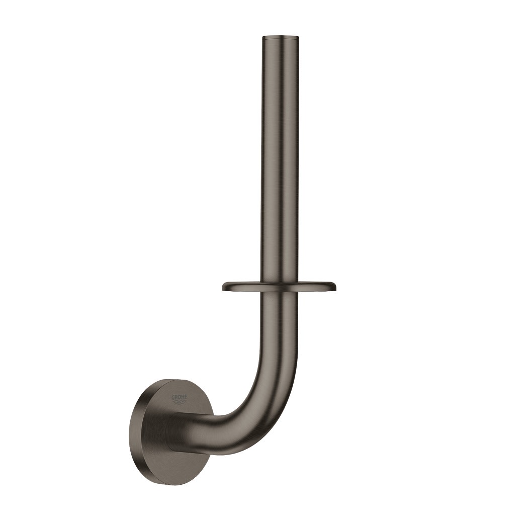 GROHE EssentialsReserve papirholder, børstet hard graphite