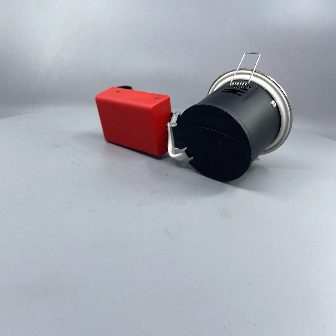 Daxtor Easy 2-Setup MR16 indbygningsspot Ø87 mm – børstet stål (360° frame 16)