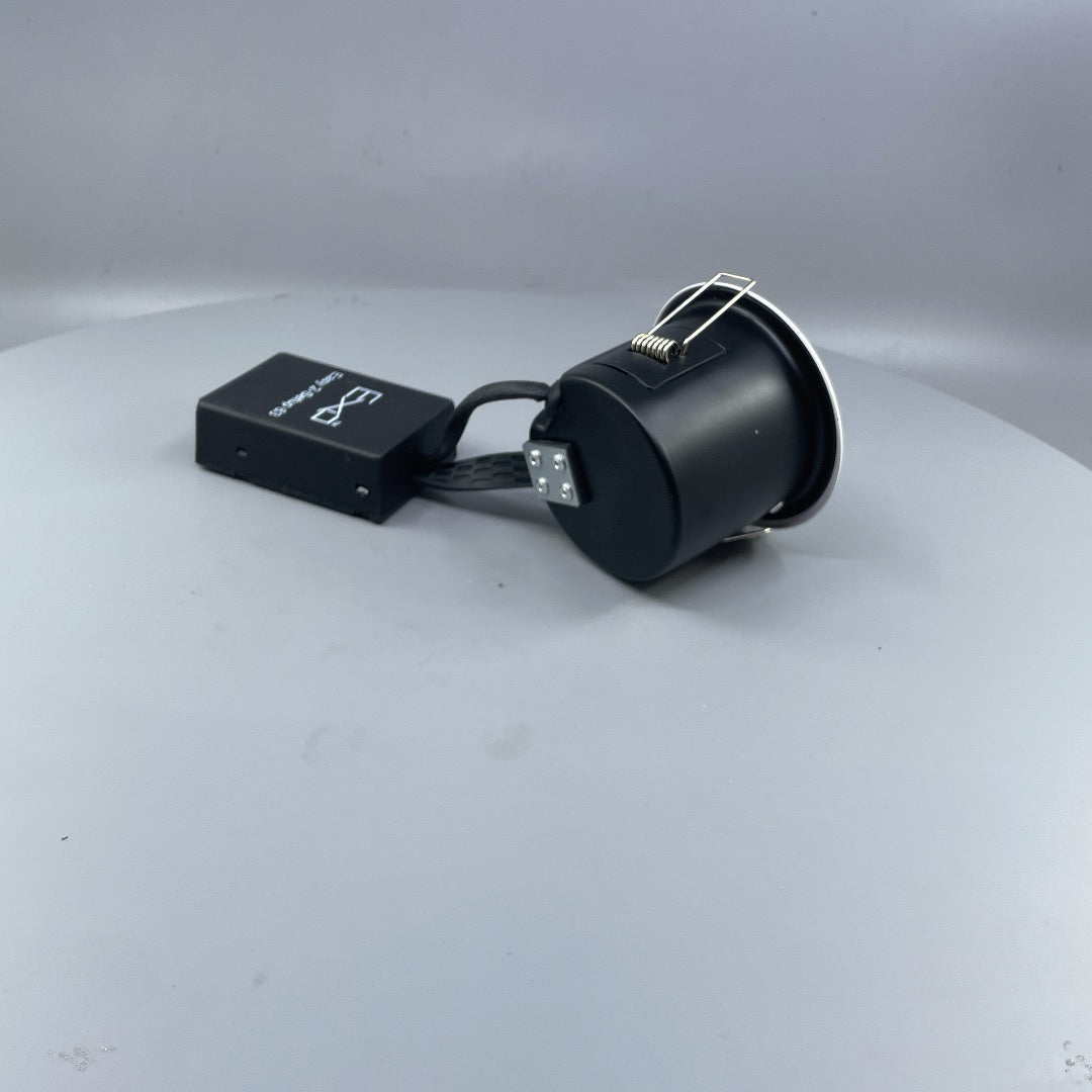 Daxtor Easy 2-Setup 63 GU10 indbygningsspot, hvid, kipbar, Ø88 mm (360° frame 16)