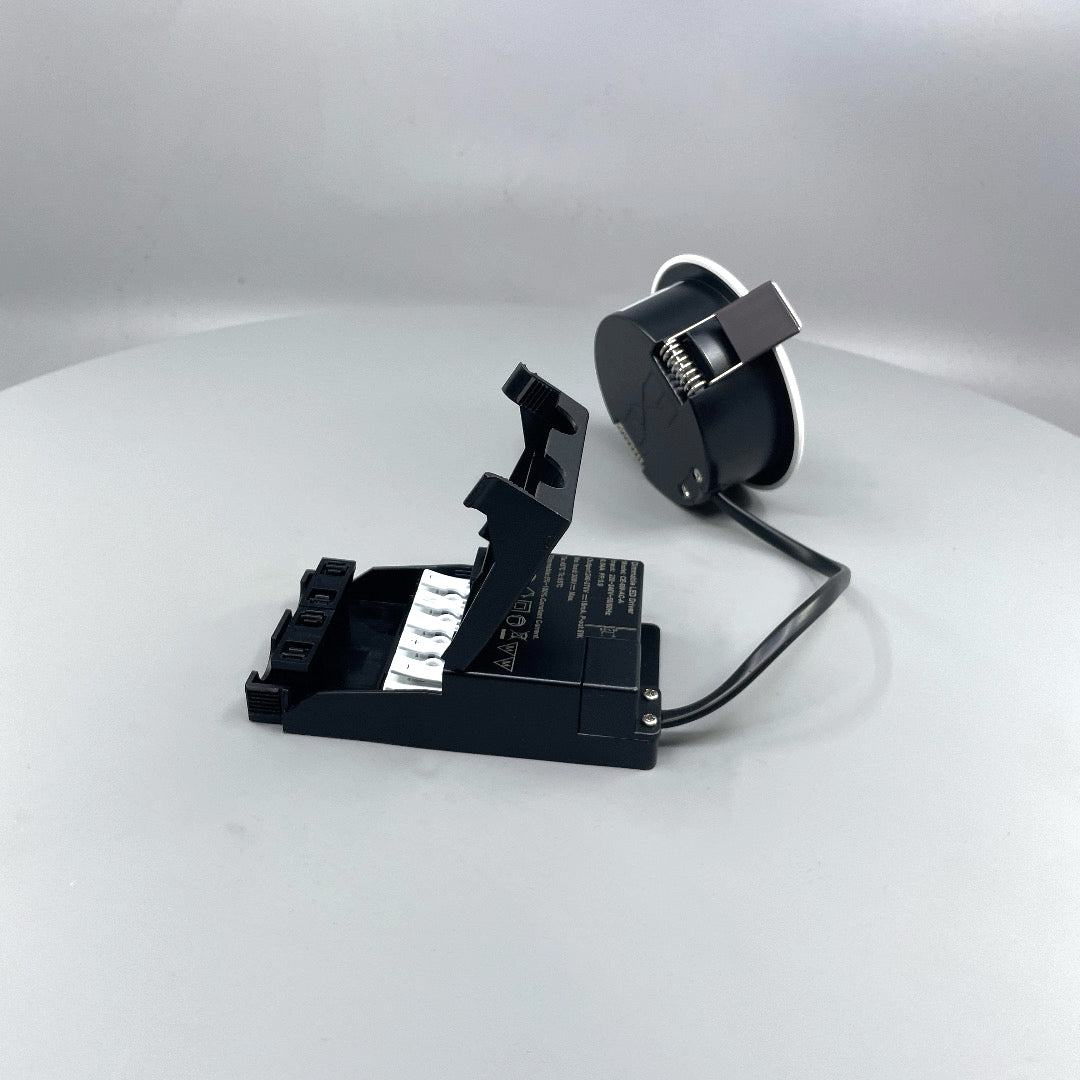 Daxtor EXO 30 Low Profile LED downlight 6W 3000K – mat hvid (360° frame 17)