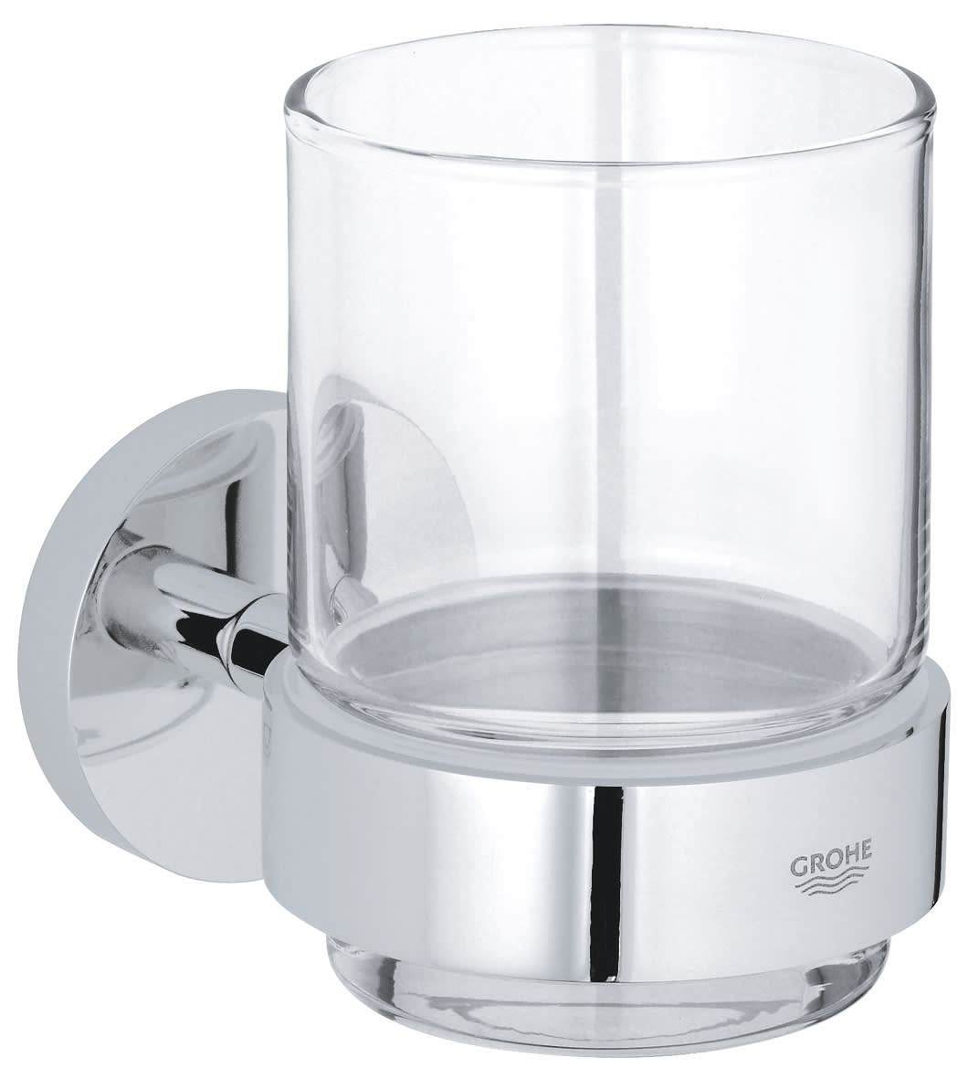 GROHE ESSENTIALS GLAS MED HOLD