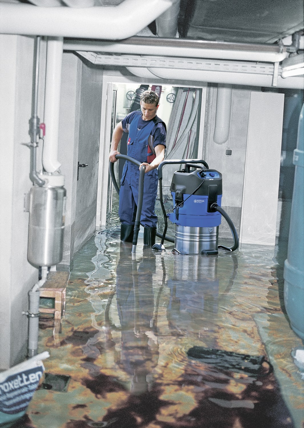 Nilfisk støvsuger ATTIX 751-61 Liquid Vac til vådsugningsopgaver