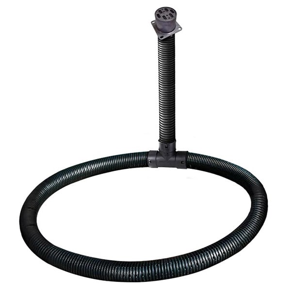 Walu karm/rist til rodvanding, rund, aluminium