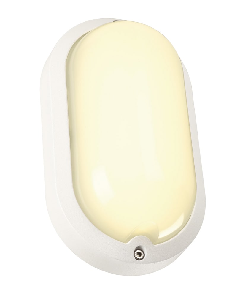 Væg-/loftlampe Terang 200, 11W 3000K, 680 lumen, hvid, IP44