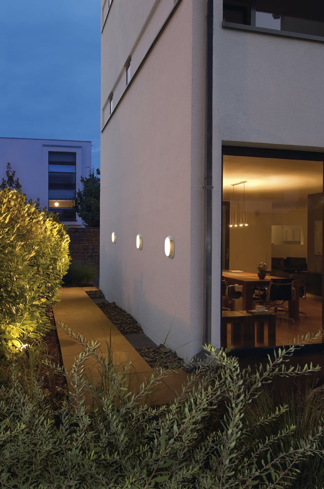 Væg-/loftlampe Terang 200, 11W 3000K, 680 lumen, antracit, IP44