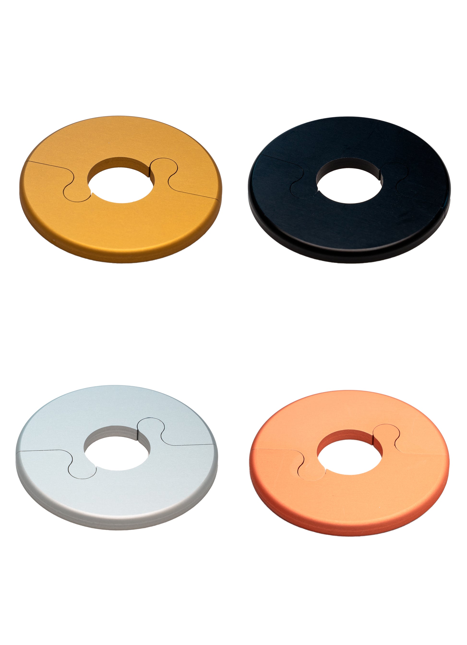 Alu Fit Rosette Ø18 Natur