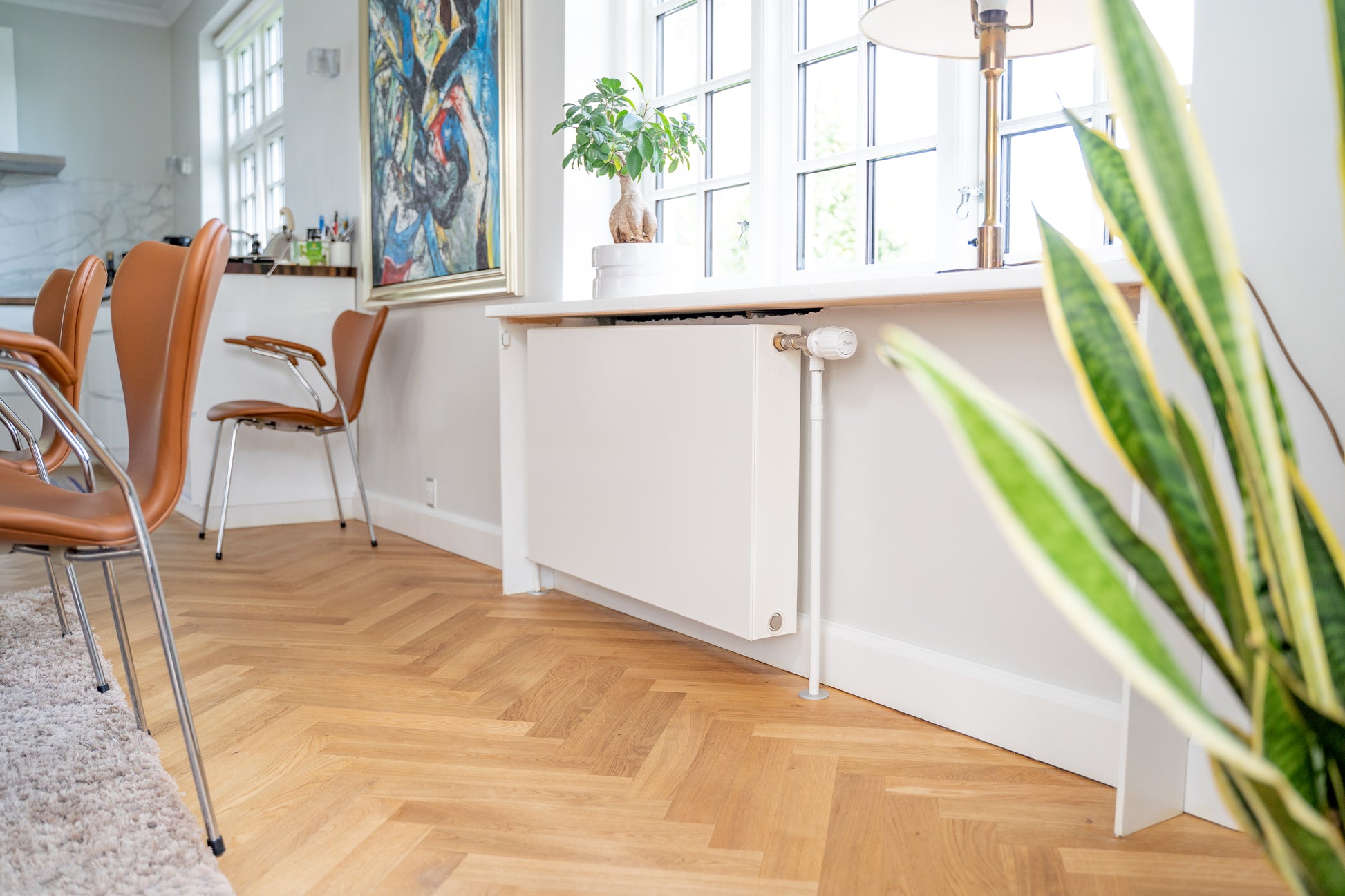 Alu Fit Rosette Ø22 Natur