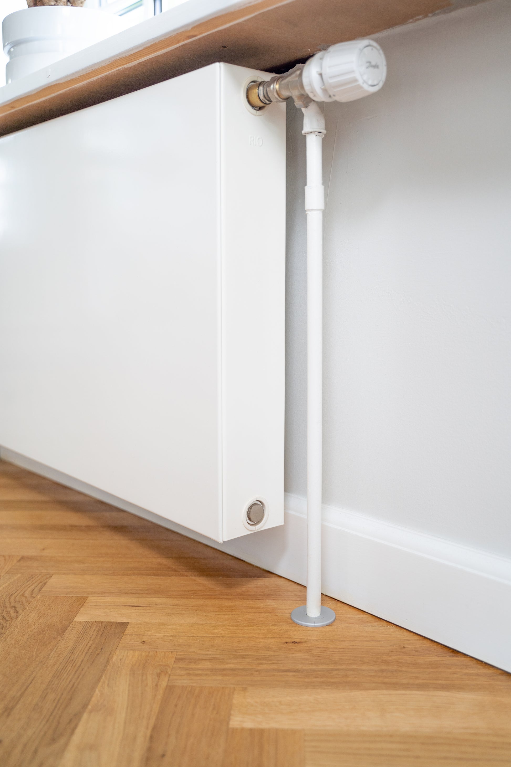 Alu Fit Rosette Ø18 Natur