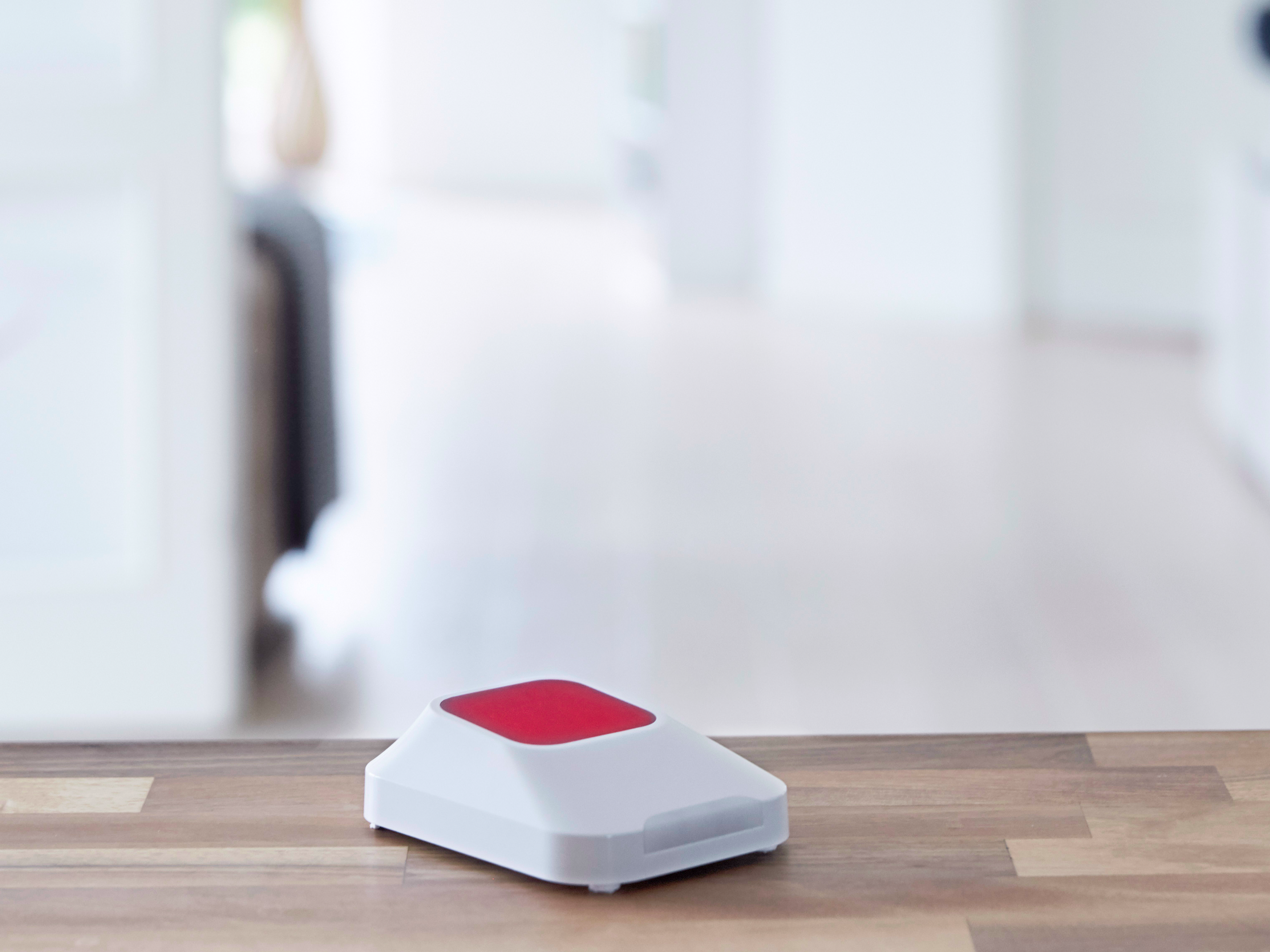 Indendørs sirene med flash, 90 db, trådløs, S6evo alarmsystem
