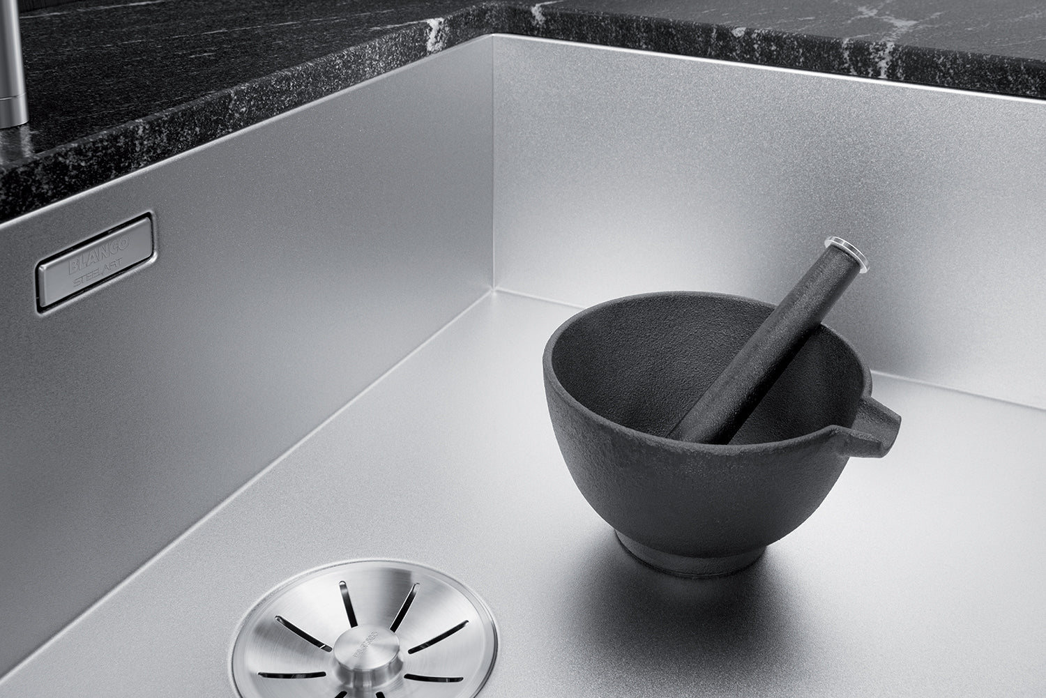 Blanco Zerox 500-U Durinox UXI køkkenvask 54 x 44 cm, rustfrit stål