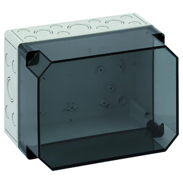 Kasse TK PS 2518-16-TM, 254 x 180 x 165 mm, transparent