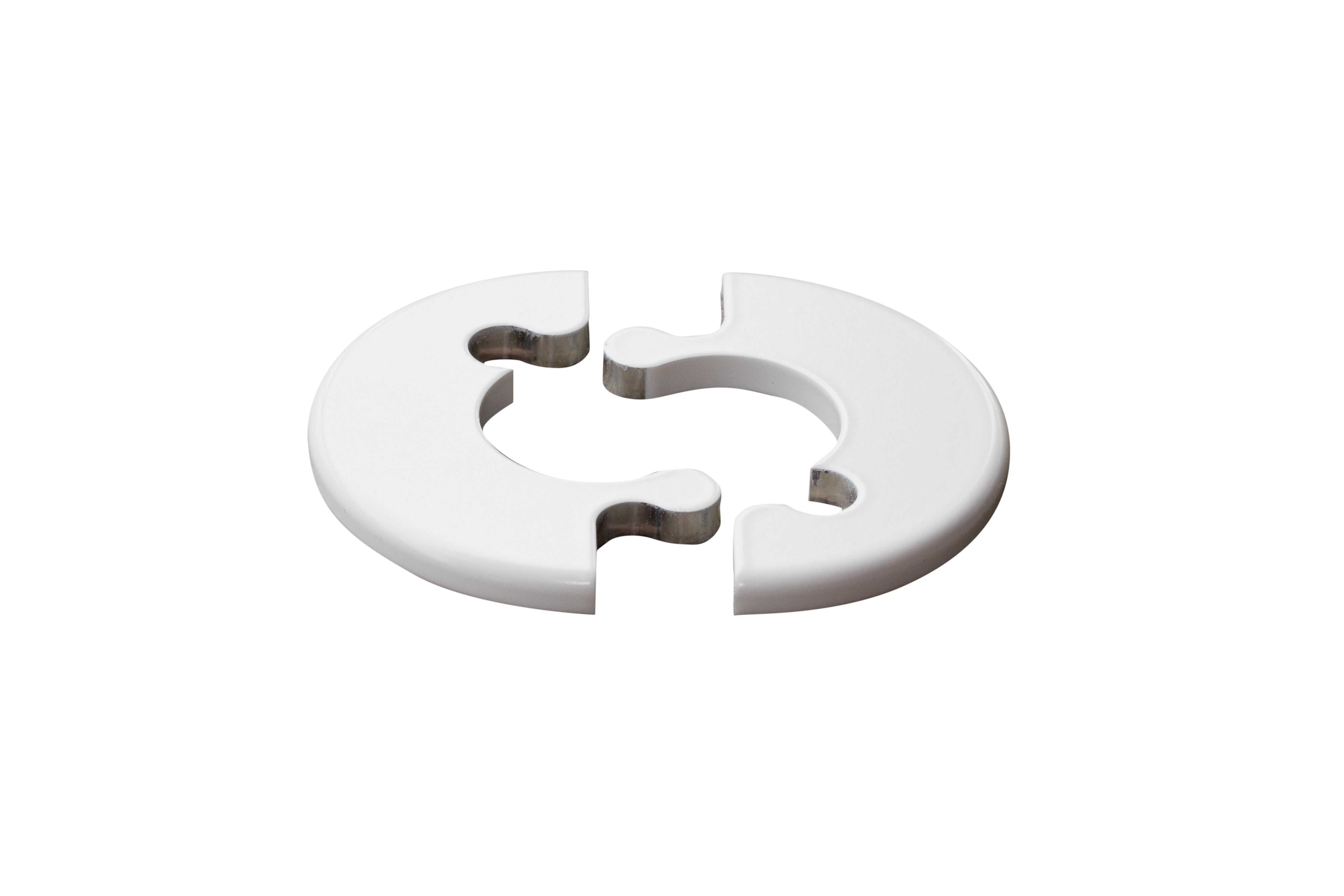 Alu Fit Rosette Ø22 Hvid