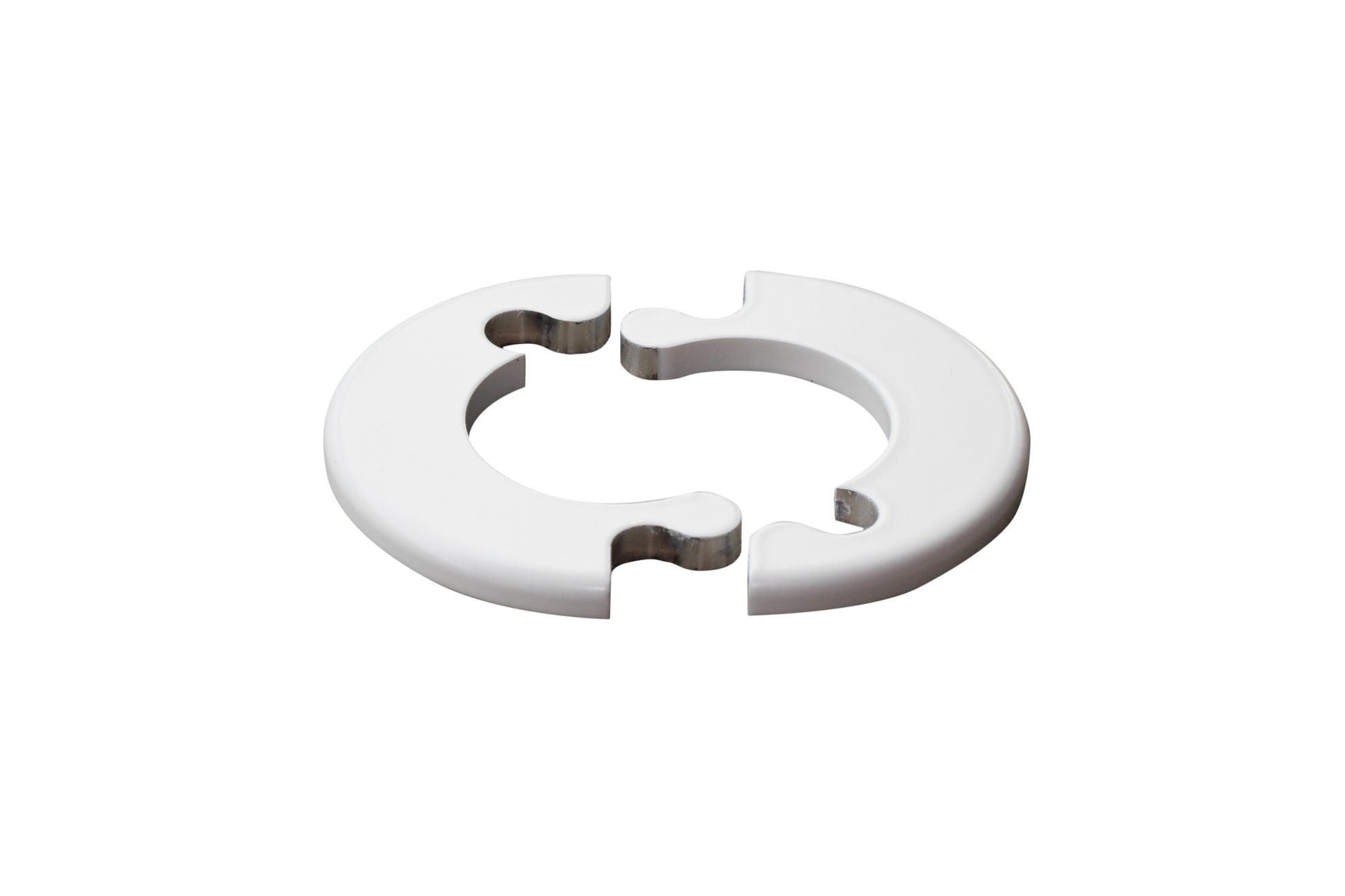 Alu Fit Rosette Ø28 Hvid