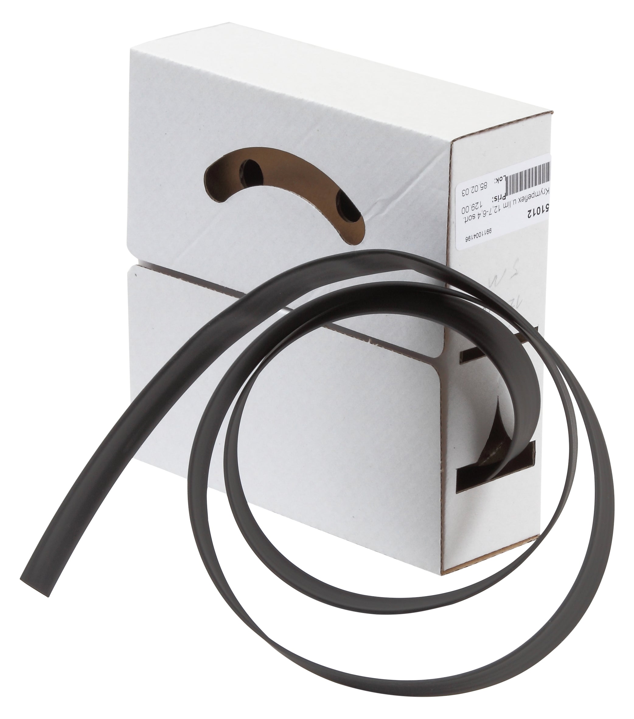 Krympeflex Sort 3,2-1,6 mm uden lim (10 meter)