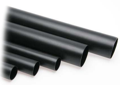 Krympeflex Sort 3,2-1,6 mm uden lim (10 meter)