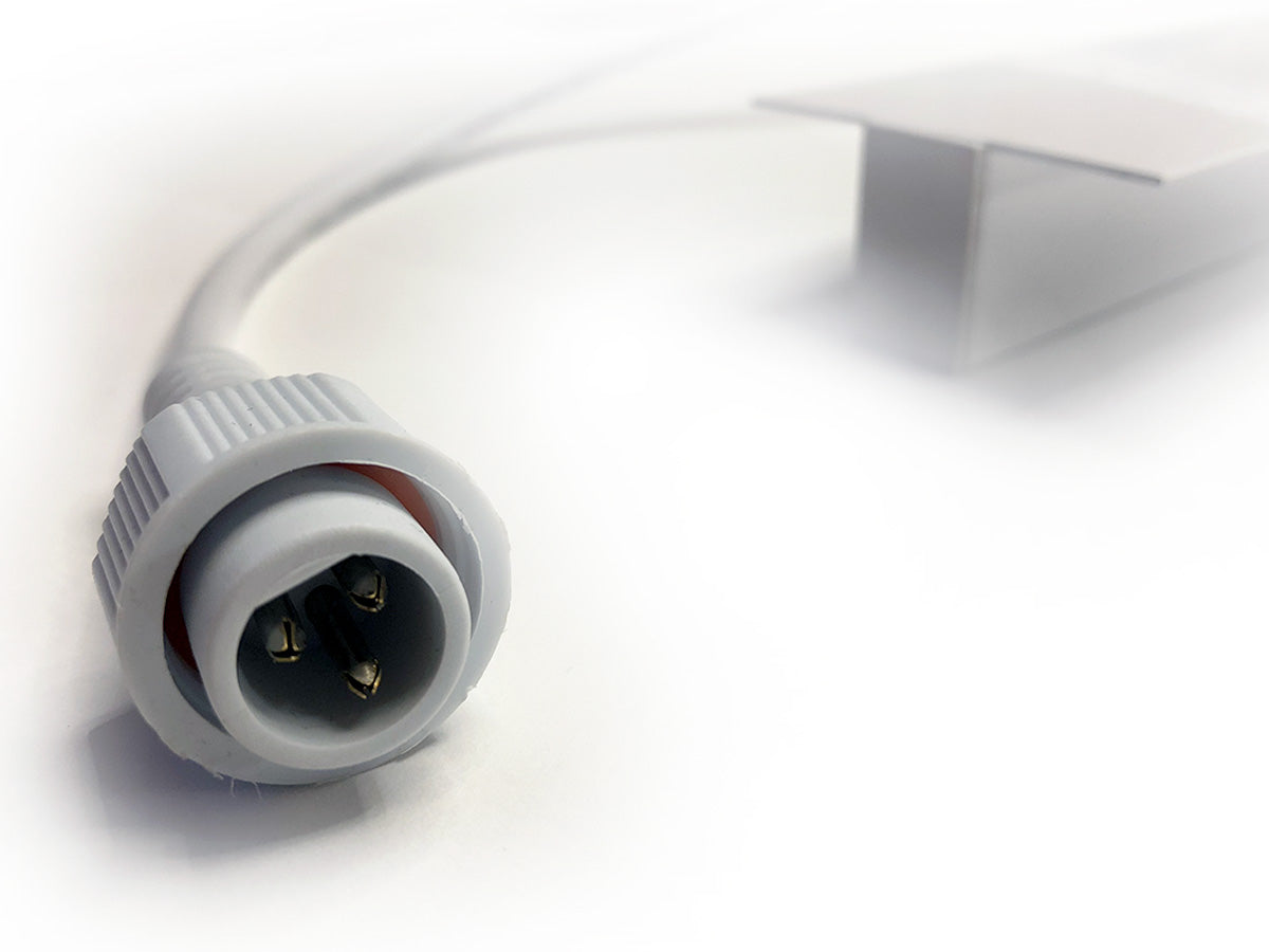 Green-ID LED Troldtekt CCT Lysskinne 120 cm, underforsænket med 10M kabel