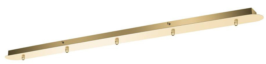 FITU loftroset 5 udtag, L1200 mm, guld