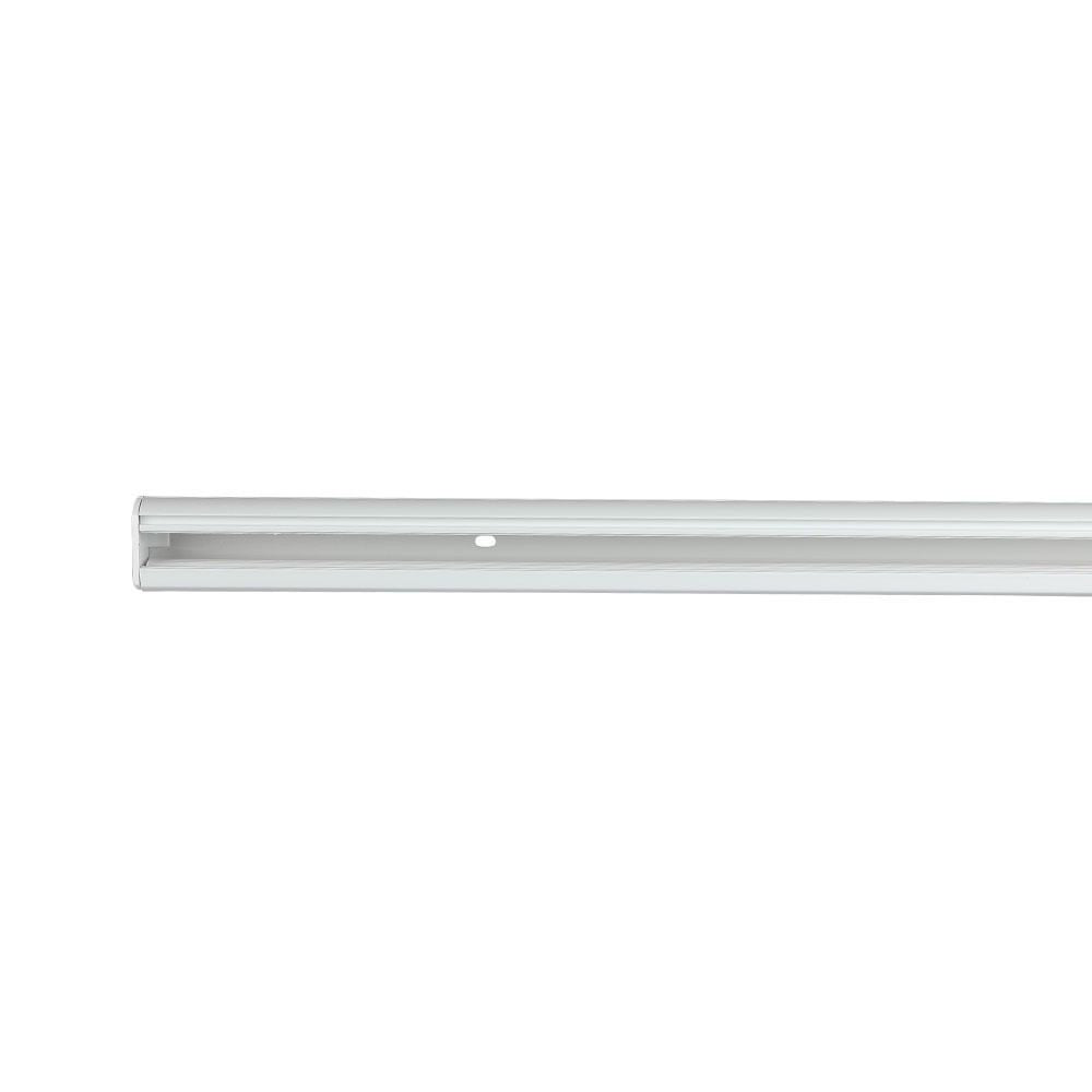 V-Tac 1,5m Hvid 3-faset Skinnespot Skinneskinne inkl. Tilslutning og Endeprop (230V)