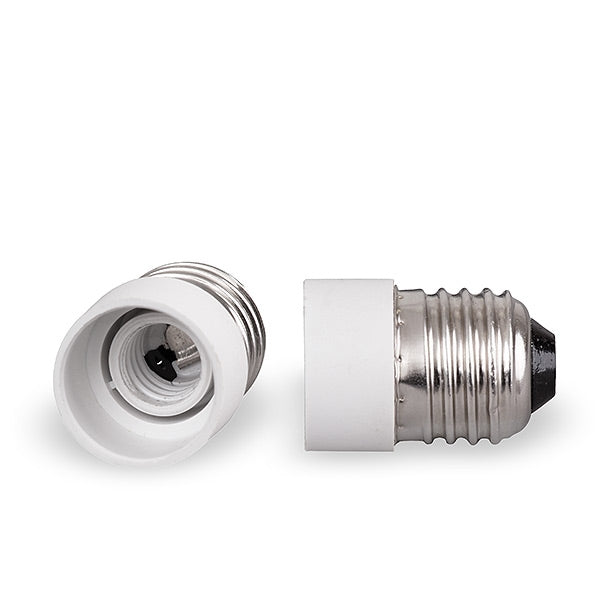 Fatning adapter E27 til E14