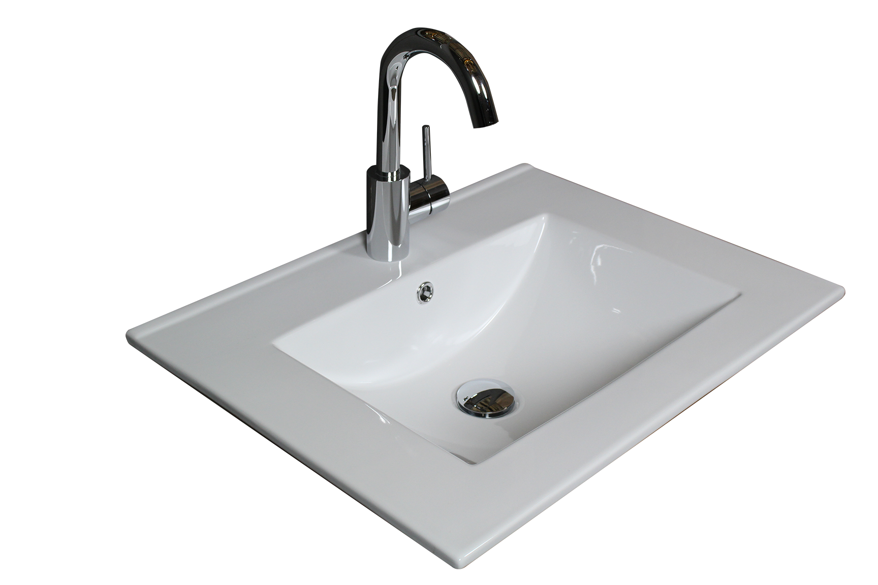 Sanibell Basicline møbelsæt 51x46,5cm hvid højglans