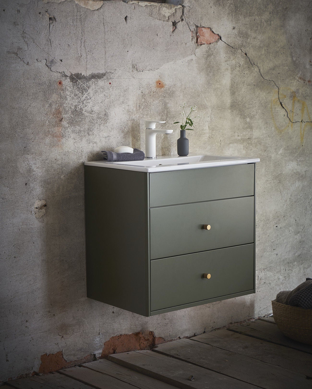 Gustavsberg Graphic Vaskeskab m/vask 60cm