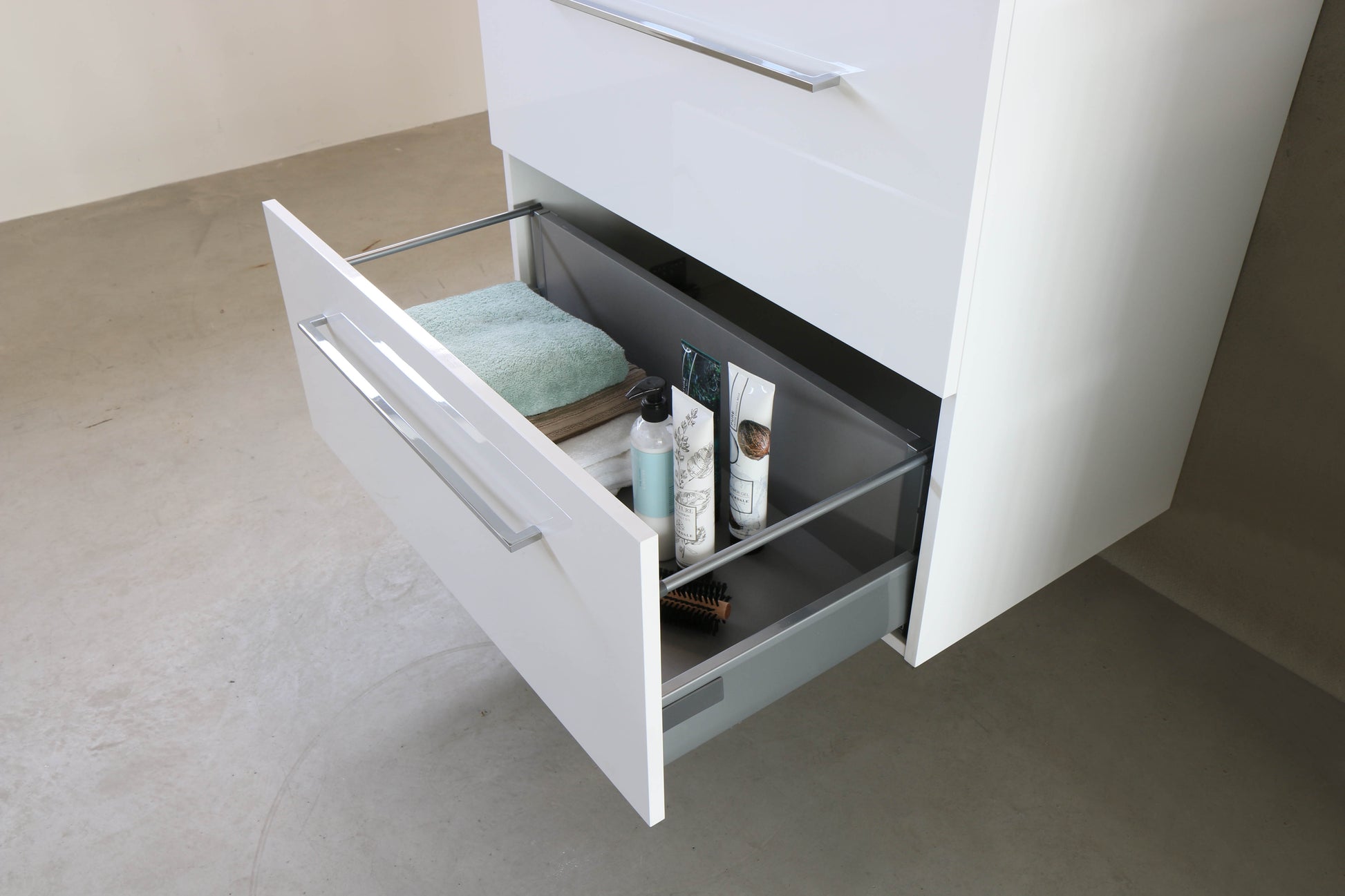 Sanibell Basicline møbelsæt 51x46,5cm hvid højglans