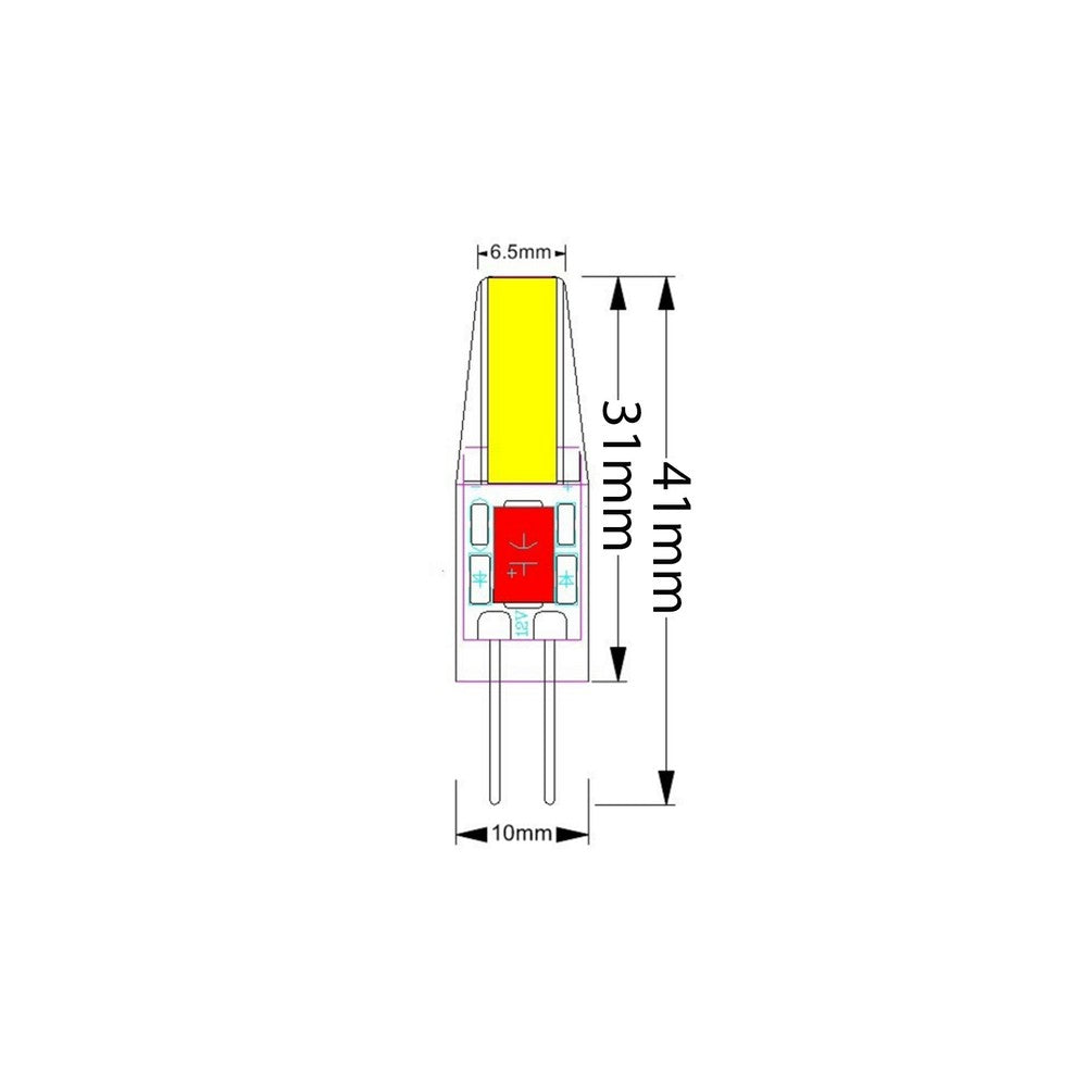 LEDlife KAPPA2 LED pære - 1,5W, dæmpbar, 12V, G4, erstatning for 20W, 180lm
