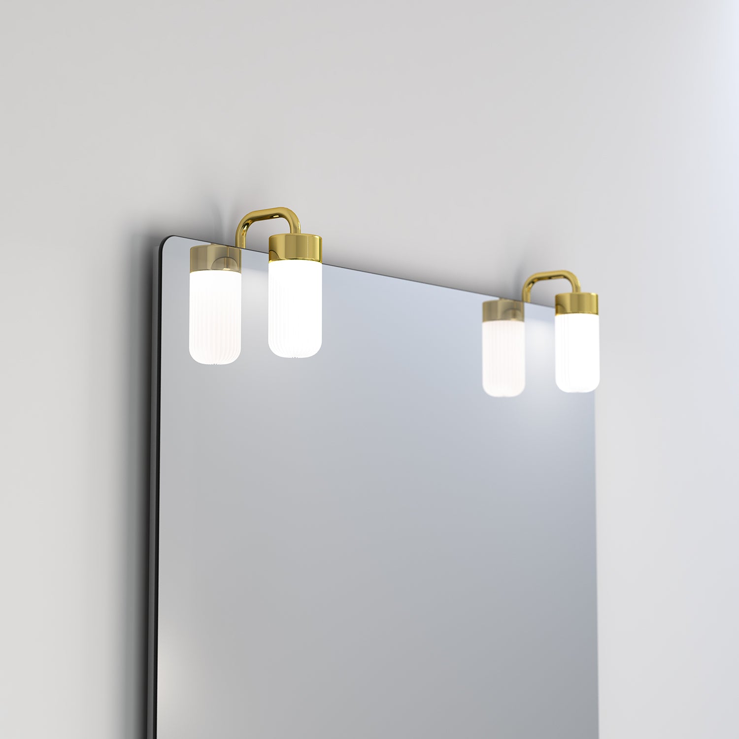 Dansani YOU Lyra lampe til spejl LED messing 12v