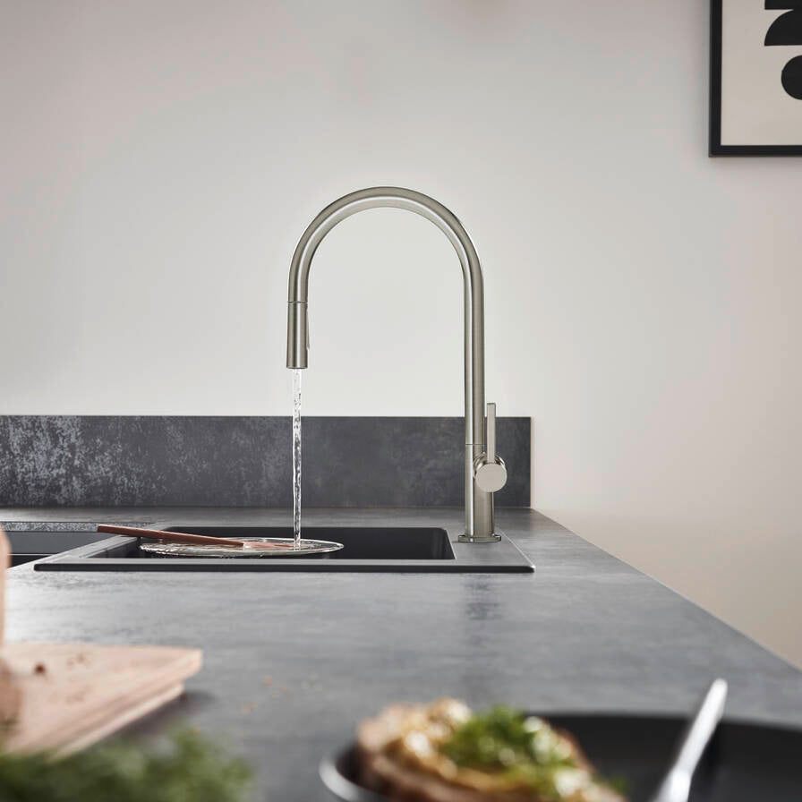 Hansgrohe Talis M54 210 køkkenarmatur, 2jet, med udtræk, krom