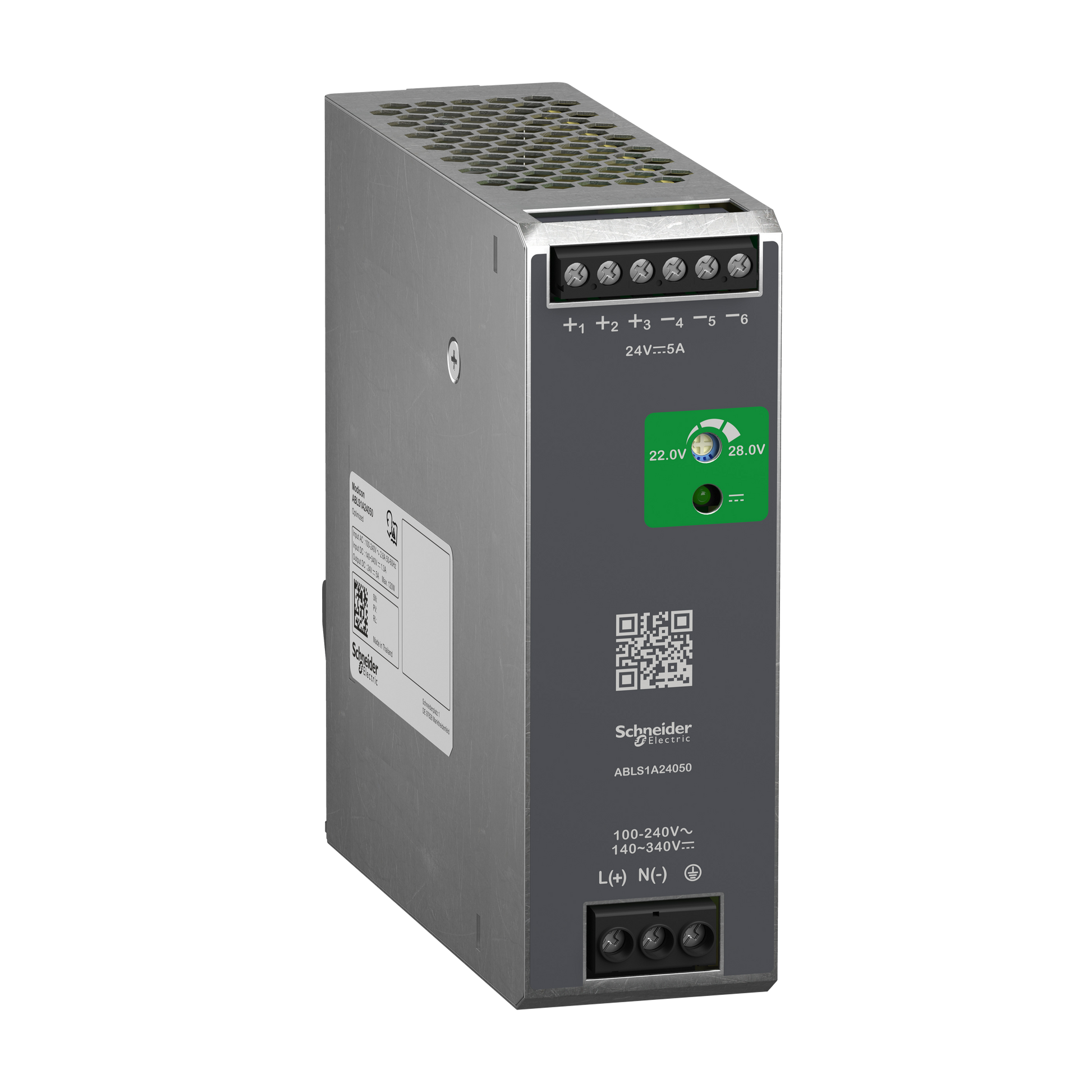 STRØMFORSYNING 24V 5A 1.FASET OPTIMIZED