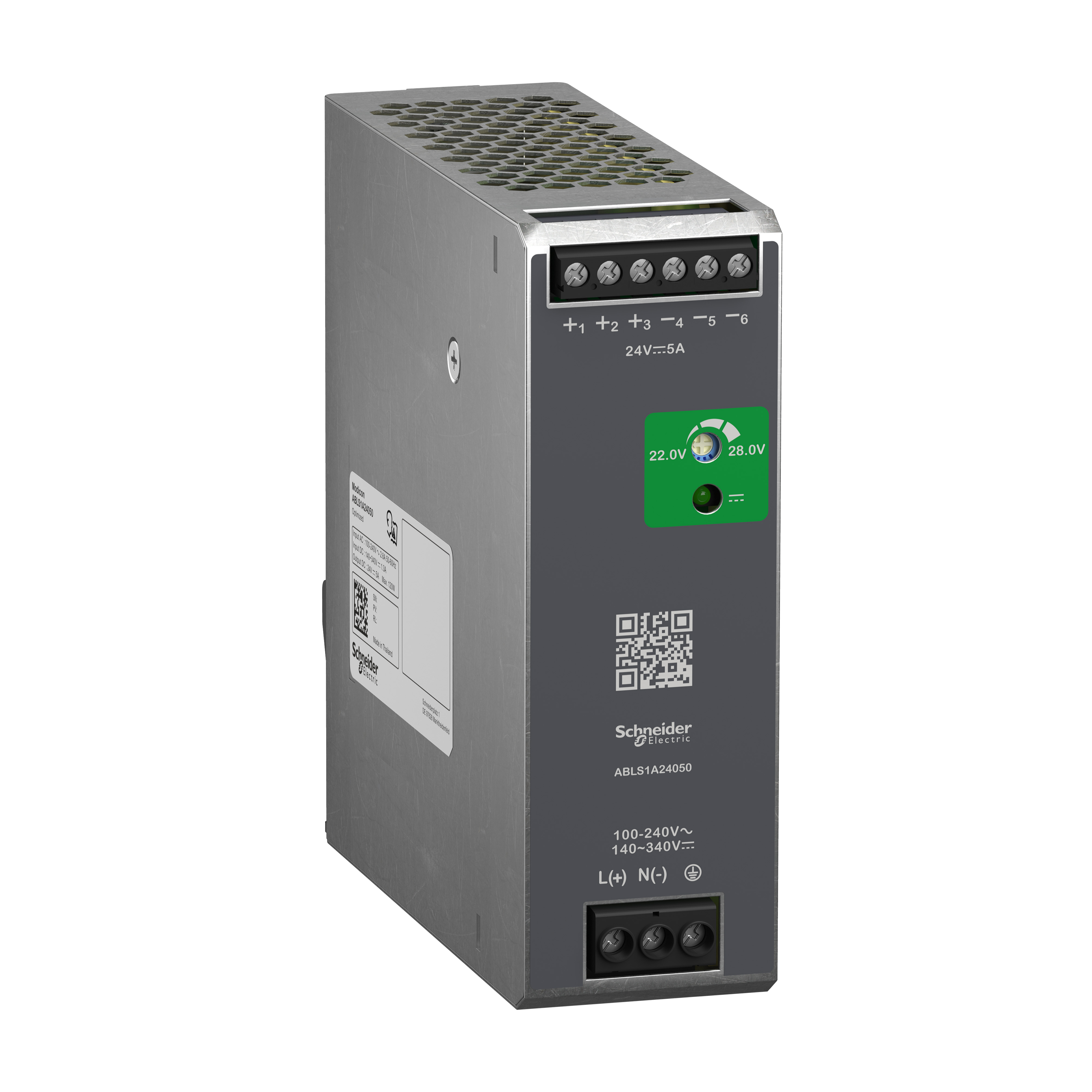 STRØMFORSYNING 24V 5A 1.FASET OPTIMIZED
