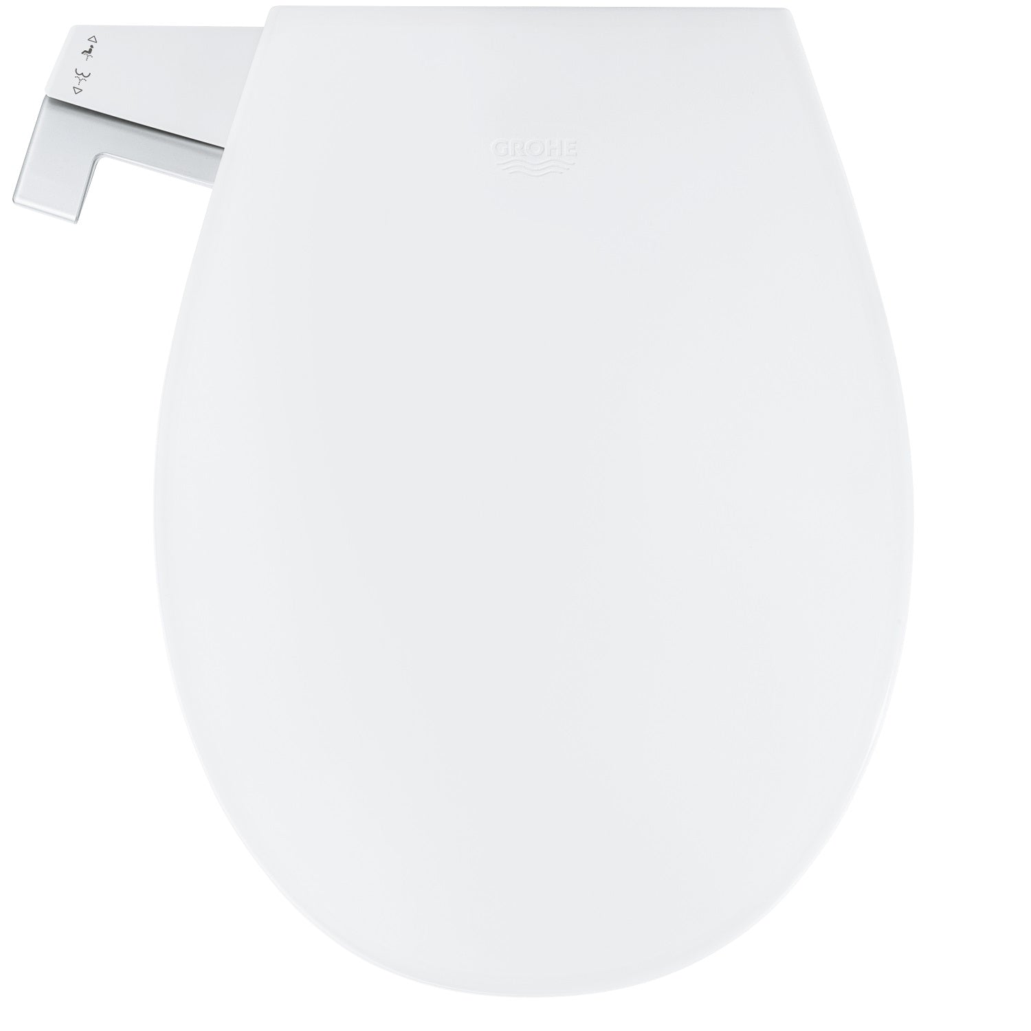 Grohe Bau CeramicBidetsædeWC-sæde med låg2 spray arme
