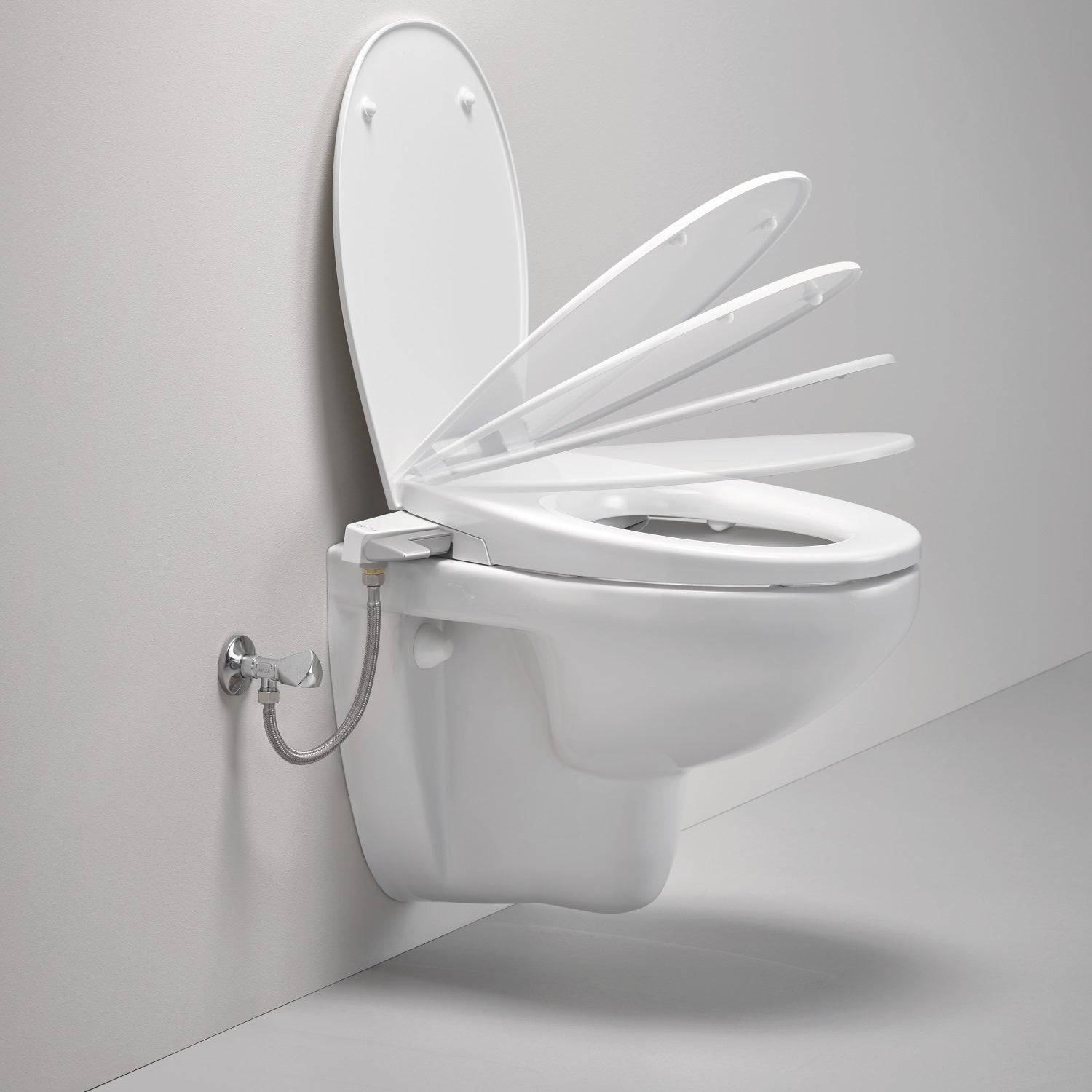Grohe Bau CeramicBidetsædeWC-sæde med låg2 spray arme